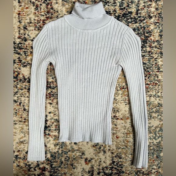 Primark girls turtleneck - Black and Light Biege - Picture 3 of 10